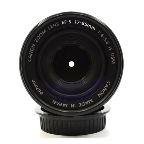 Briefly Used CANON EF-S ZOOM LENS 17-85mm IS USM (Ultrasonic) 4-5.6 w/ BOTH CAPS