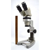 Vintage NIKON / AMERICAN OPTICAL CO. MICROSCOPE "56-36 ECC" w/ A.L.7 LENS 202863