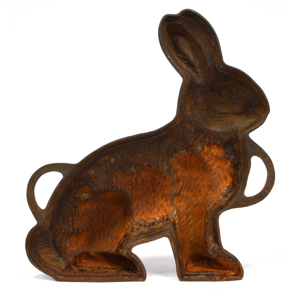 Antique GRISWOLD RABBIT CAKE MOLD (1Half Only) CAST IRON BUNNY No. 86