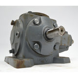Never Used BOSTON GEAR WORKS 1:1 "WORM GEAR REDUCTOR" 300 Series Reducer XR146-1