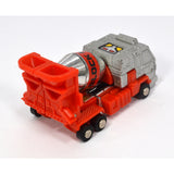 Vintage TONKA GOBOTS "BLOCK HEAD" #17 Enemy ROBOT CEMENT MIXER w/ ORIG CARD-BACK