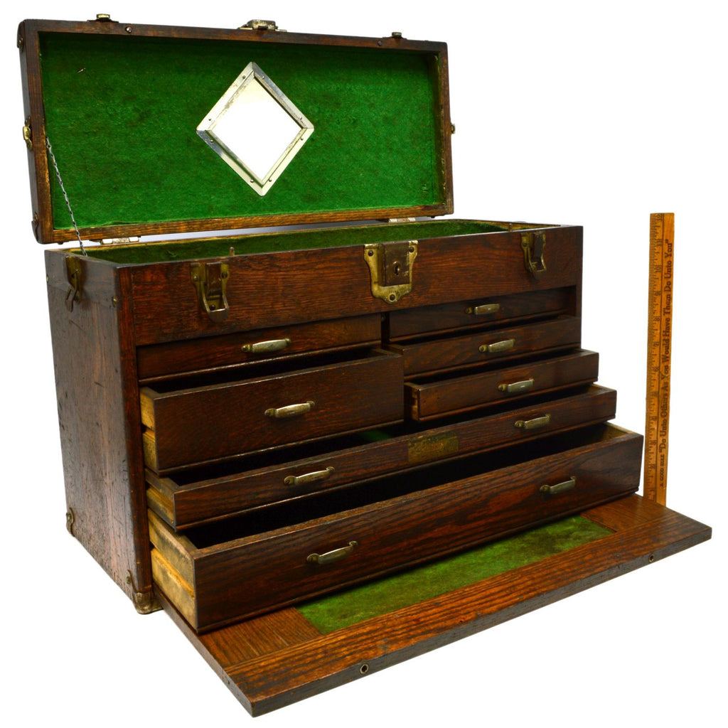vintage wood tool box – 86 Vintage