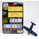 Vintage TONKA GOBOTS "BENT WING" Guardian Robot WWII FIGHTER PLANE w/ CARD-BACK!