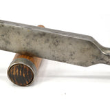 Antique 19TH C. SOCKET CHISEL w/ Wood Handle "A.W. CROSSMAN" Civil War Era Tool!