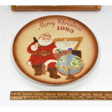 Excellent COCA COLA "MERRY CHRISTMAS 1983" PLATE First Annual No. K21222 in Box!