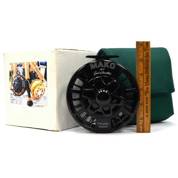 New in Box! MAKO by JACK CHARLTON Model 9600B LARGE SALTWATER REEL Right Hand R.