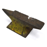 Vintage JEWELER-TINSMITH-GOLDSMITH ANVIL Small 8" long 6 lbs. GREAT PAINT STAINS