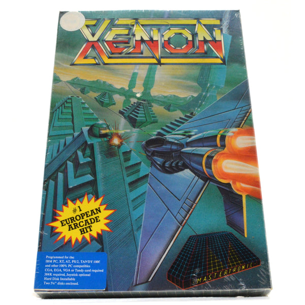 New! "XENON" Factory Sealed COMPUTER GAME for IBM PC, TANDY, AMIGA, C-64 & MORE!
