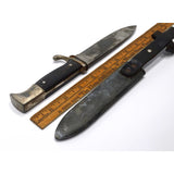 Vintage GERMAN BOY SCOUTS KNIFE No. 420 w/ Original Scabbard "G.C. CO. SOLINGEN"