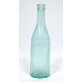 Antique GLASS SODA-BEER BOTTLE 13 oz., Aqua "PETER HAUCK & CO. HARRISON, N.J."