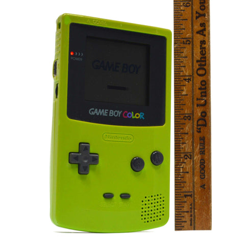 Tested Good! NINTENDO GAME BOY COLOR Bright/Lime GREEN Mo. CBG-001 WORKS GREAT!