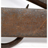VTG/Antique "BEMIS & CALL CO." STEELYARD SCALE Cast Iron BEAM BALANCE 0-75 Range