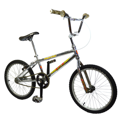 Old School GT "MACH ONE" BMX BIKE 18.5"/47cm CHROME BICYCLE "4130 Cro-Mo" c.1993