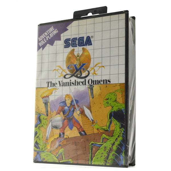 New!! SEGA MASTER SYSTEM "THE VANISHED OMENS" SMS Video Game FACTORY SEALED RPG!