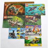 Pre-Owned LEGO BOOKLET LOT of 70 MIXED THEME Instruction Manuals HARRY POTTER ++