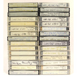 Vintage GRATEFUL DEAD CONCERT TAPES Lot of 30 Cassettes from 1980-89 LIVE SHOWS!