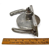 Vintage "CARDINAL TOOL" CIRCULAR SAW 4" Blade 'DRILL-ATTACHMENT-TYPE' Aluminum