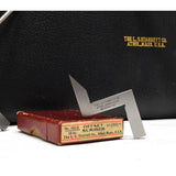 Vintage STARRETT 12" VERNIER HEIGHT GAGE #454 in Orig. Box + 454D OFFSET SCRIBER