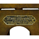 Antique COMBO ANVIL & VISE "The Stewart Handy Worker" CHICAGO FLEXIBLE SHAFT CO.