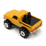 Vintage SCHAPER STOMPER 4X4 Toy Truck SUBARU "BRAT" Mustard-Yellow c.1981 WORKS!