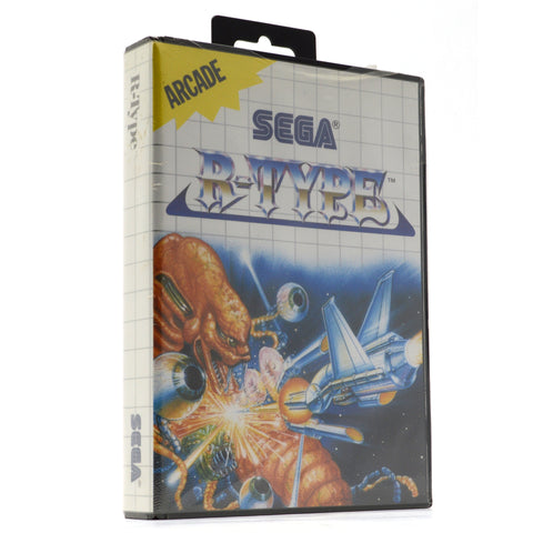 New! SEGA MASTER SYSTEM "R-TYPE" SMS "Arcade" VIDEO GAME c.1988 Factory Sealed!!