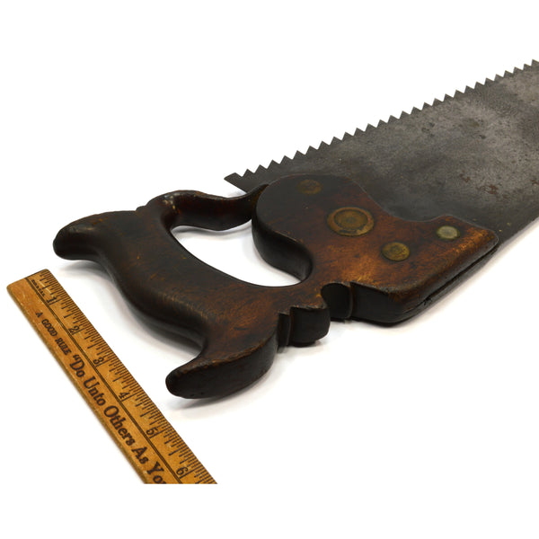 Antique WOODROUGH & McPARLIN RIP SAW 28.5