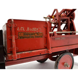 Antique BUDDY L "WRECKING TRUCK" No. 209 Pressed Steel TOW TRUCK Rare Wrecker!!