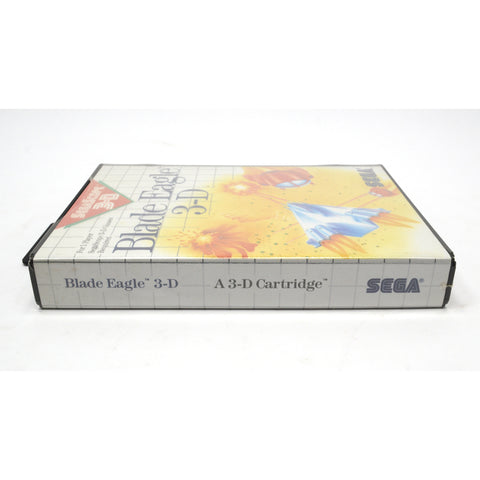 New! SEGA MASTER SYSTEM "BLADE EAGLE 3-D" SMS Video Game c.1988 FACTORY SEALED!!