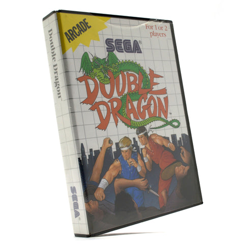New! SEGA MASTER SYSTEM "DOUBLE DRAGON" SMS Video Game c.1988 FACTORY SEALED!!