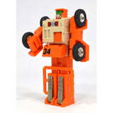 Vintage TONKA GOBOTS "SPOONS" #31 Enemy Robot FORKLIFT with ORIGINAL CARD-BACK!