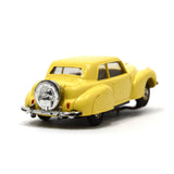Vintage AURORA THUNDERJET SLOT CAR No. 1369 Classic LINCOLN CONTINENTAL Yellow