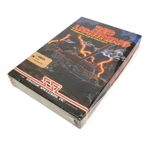 Brand New! AMIGA "RED LIGHTNING" Factory Sealed! WWIII COMPUTER GAME World War 3