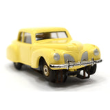 Vintage AURORA THUNDERJET SLOT CAR No. 1369 Classic LINCOLN CONTINENTAL Yellow
