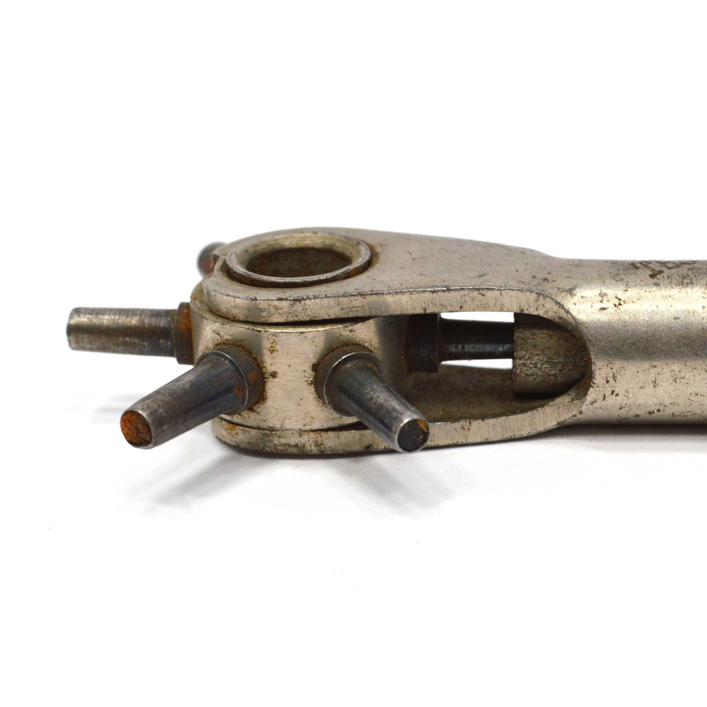 Vintage "SEMCO" LEATHER PUNCH TOOL by "THE SMITH & EGGE MFG. CO." Pat