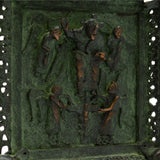 Vintage BRONZE BAS RELIEF c.1950 Reproduction BASILICA OF SAN ZENO, ITALY 2 of 3