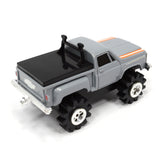 Vintage SCHAPER STOMPER 4X4 Toy CHEVY PICK-UP TRUCK "SCOTTSDALE" Gray WORKS!!