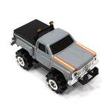 Vintage SCHAPER STOMPER 4X4 Toy CHEVY PICK-UP TRUCK "SCOTTSDALE" Gray WORKS!!