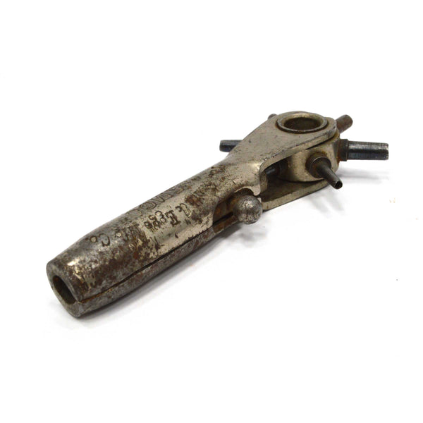 Vintage "SEMCO" LEATHER PUNCH TOOL by "THE SMITH & EGGE MFG. CO." Pat
