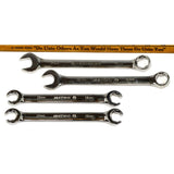 Excellent MIXED WRENCH LOT of 8 MATCO & ARMSTRONG Metric TWIST Combo & FLARE NUT