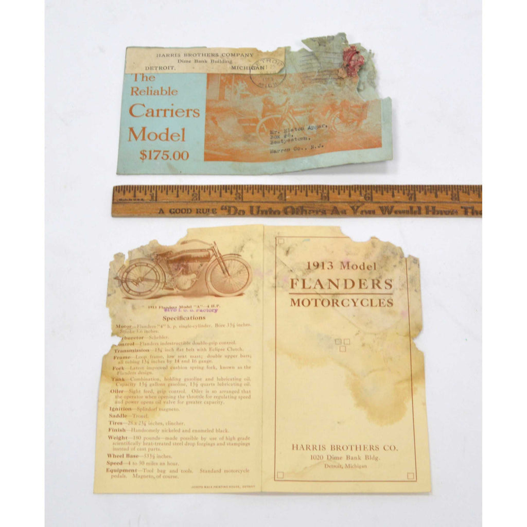 Antique MAIL AD EPHEMERA 