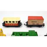 Vintage MATCHBOX DIECAST TRAINS Lot of 5; 3-LOCOMOTIVES + 2 Train Cars SHUNTER++