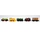 Vintage MATCHBOX DIECAST TRAINS Lot of 5; 3-LOCOMOTIVES + 2 Train Cars SHUNTER++