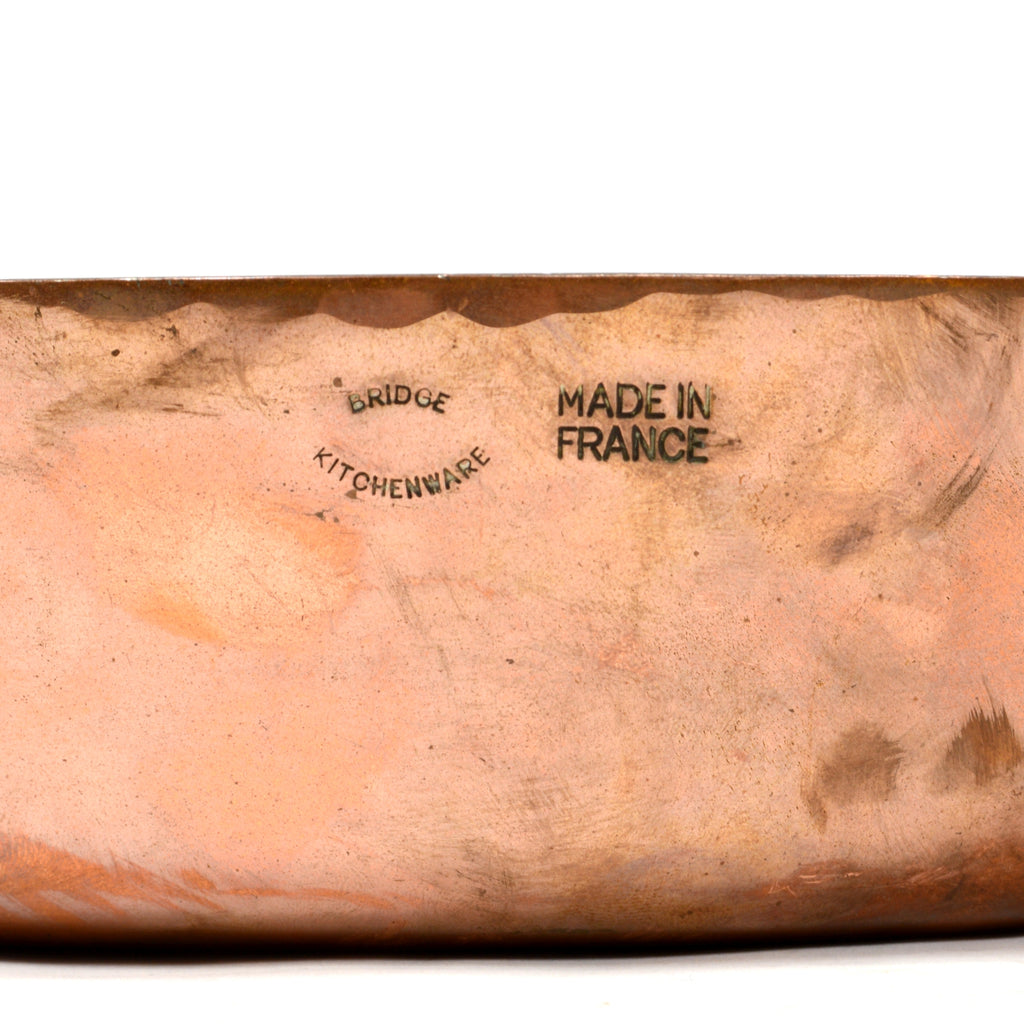Vintage HAMMERED COPPER AU-GRATIN/FISH PAN by 