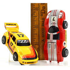 Vintage TYCO SLOT CARS Lot of 2 HO PORSCHE RACE CARS 935 #17 & 908