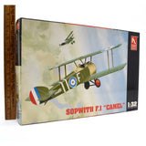 New (Open Box) HOBBY CRAFT AIRPLANE MODEL KIT 1:32 #HC1685 "SOPWITH F.1 CAMEL"