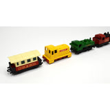 Vintage MATCHBOX DIECAST TRAINS Lot of 5; 3-LOCOMOTIVES + 2 Train Cars SHUNTER++