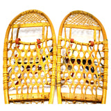 New Old Stock! L.L. BEAN WOOD SNOWSHOES 10X46 Brand New NEVER USED! Cabin Decor