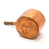 Antique SIGNED COPPER POT "BRAMHALL DEANE CO." 1 Gallon STEM & WOOD HANDLE Rare