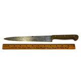 Bloomhouse 8 inch German Steel Bread Knife w/ Olive Wood Forged Handle