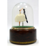 Vintage SWISS REUGE MUSIC BOX/DOME Rare! "WEDDING MARCH" Dancing Bride & Groom!